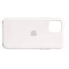 TIJAS Silicone Soft Back Cover For iPhone 11 Case, Shockproof Slim Camera & Full Body Protection Non Yellowing Cover with Microfiber - White - Image 3