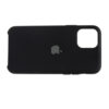 TIJAS Silicone Soft Back Cover For iPhone 11 Pro Case, Shockproof Slim Camera & Full Body Protection Non Yellowing Cover with Microfiber - Black - Image 3