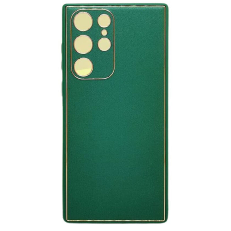 JOYROOM Samsung S22 Ultra 5G Premium PU Leather Phone Case (Green)