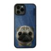 TIJAS Nimmy Design for iPhone Shockproof Phone Case with Embroidery Anti-Slip Scratch Resistant Protective Cover (iPhone 13 Little Pug) - Image 2